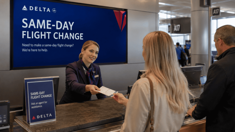 Delta Same-Day Flight Change